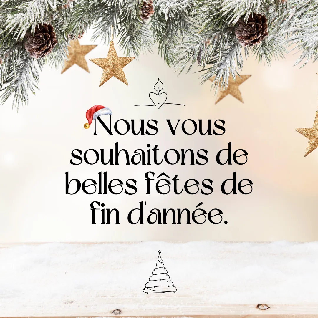  Joyeuses fêtes !